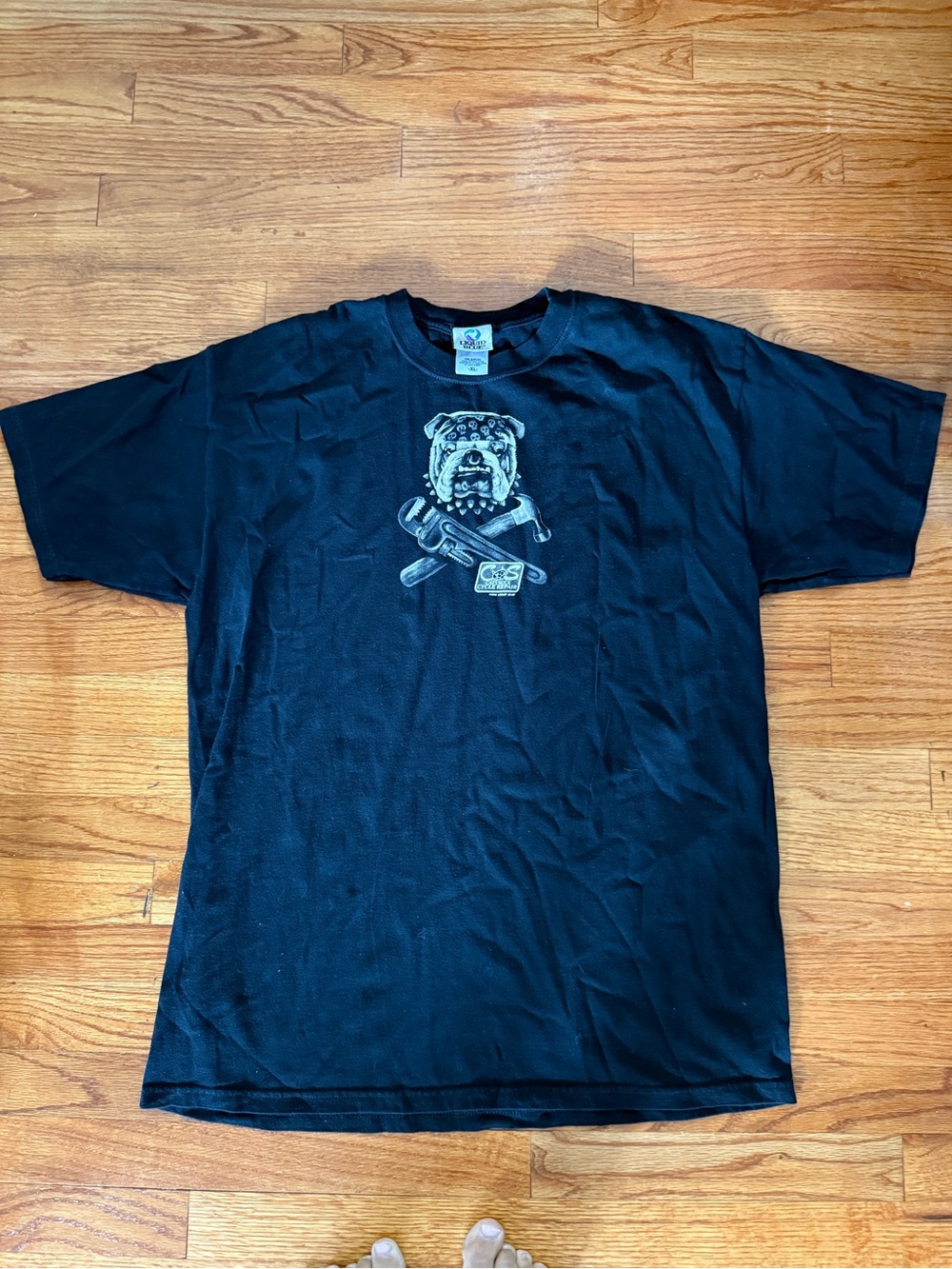 RARE Vintage 1996 Liquid Blue Cats Suck Cycle Repair T-shirt Motorcycle HTF